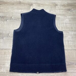 Schöffel Vest Mens Medium Blue Quilted Aerobloc Full Zip Padded Lined Outdoor